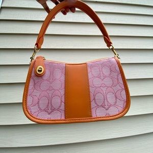 BRAND NEW Signature logo COACH bag